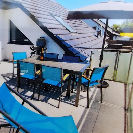 Aquila Luxus-maisonette Ferientraeume Dachterrasse *